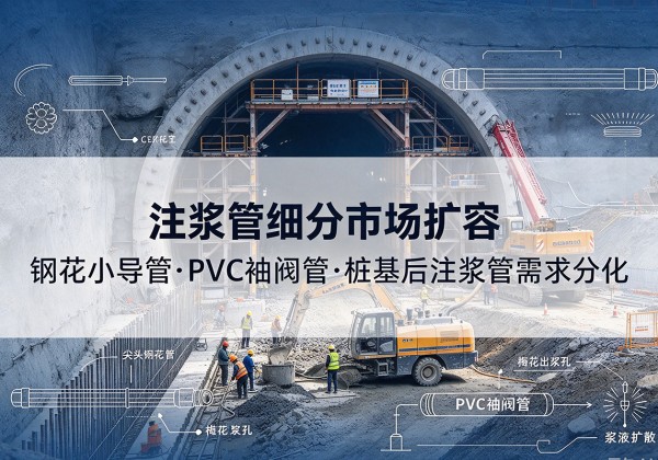 海南注浆管细分市场扩容，隧道钢花小导管、PVC 袖阀管、桩基后注浆管需求分化